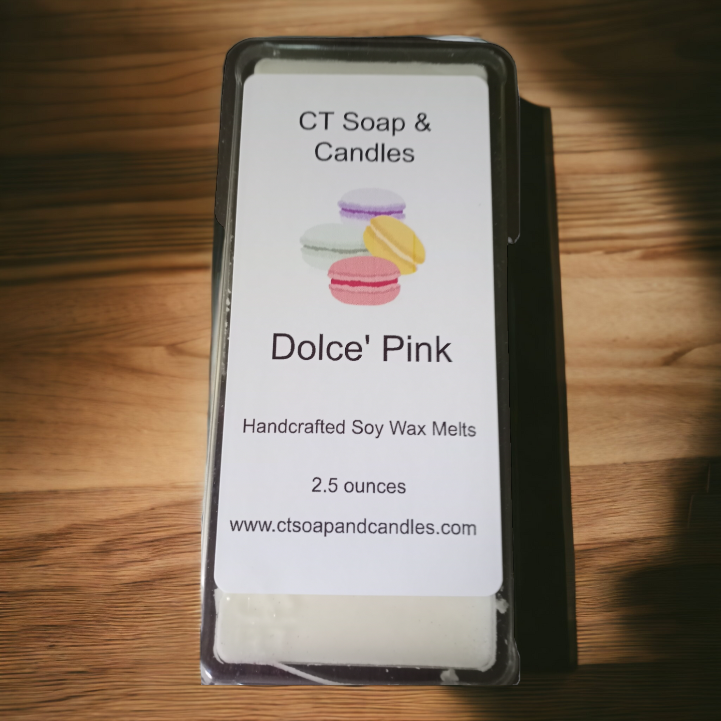 Dolce Pink Snap Bar Wax Melts