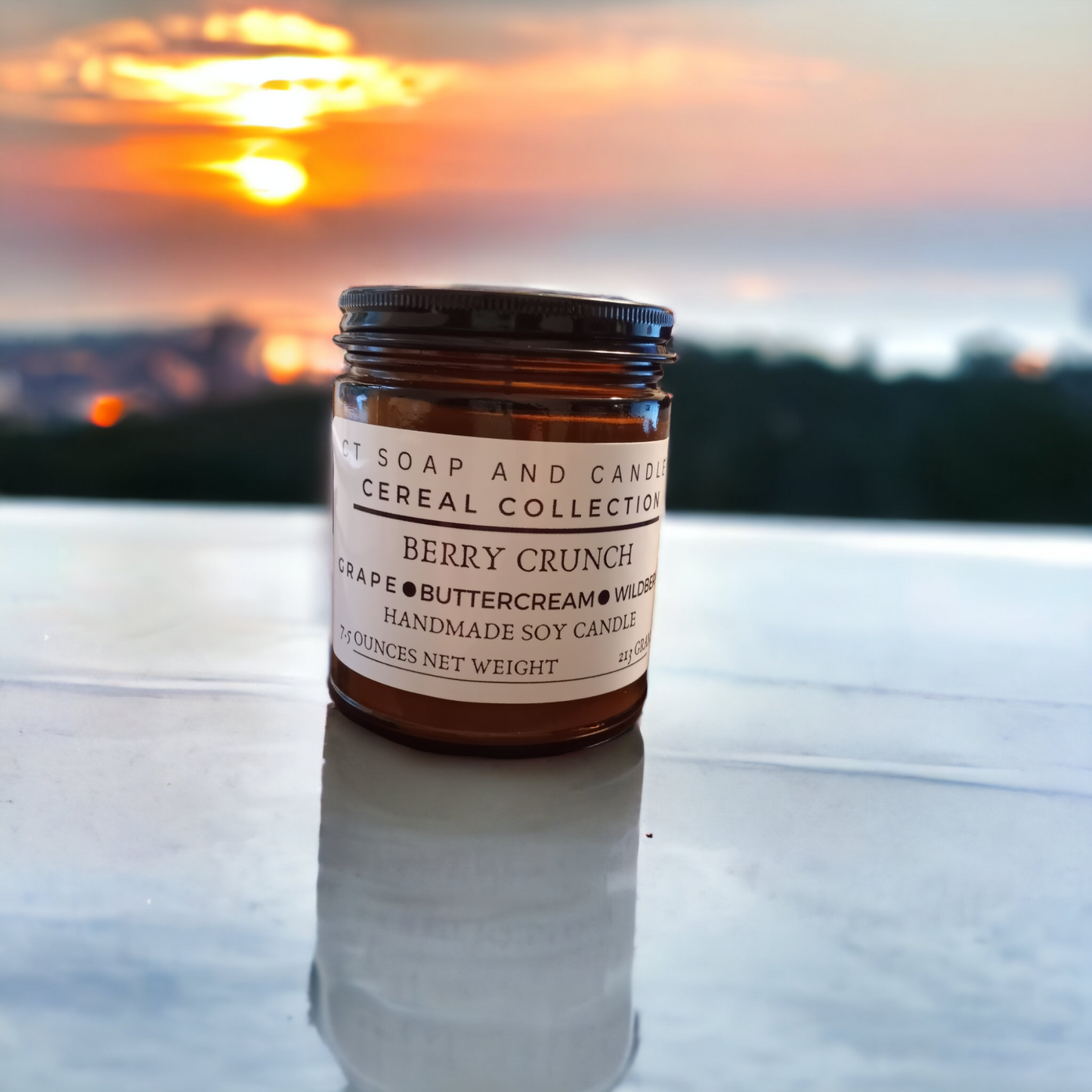Crunch Berry Soy Wax Candle Ready