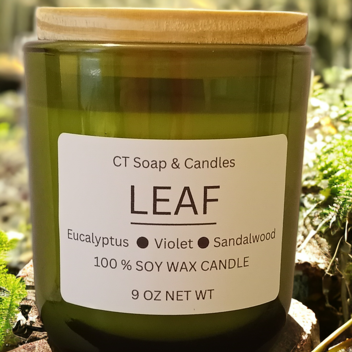 Leaf Artisanal Soy Wax Candle