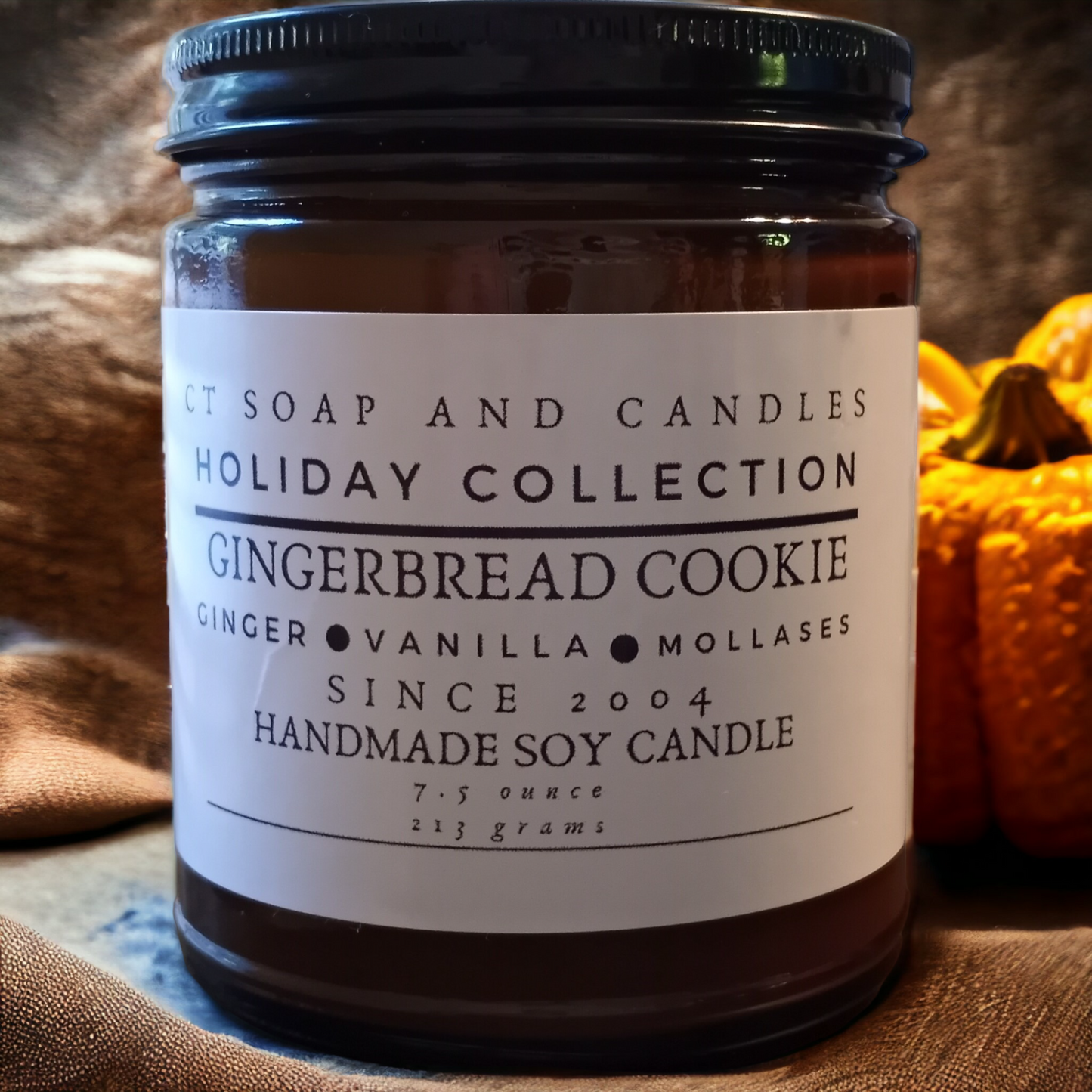 Gingerbread Cookie Soy Wax Candle