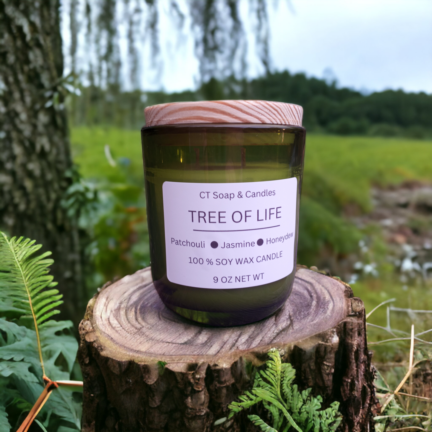 Tree of  Life Artisanal Soy Candle