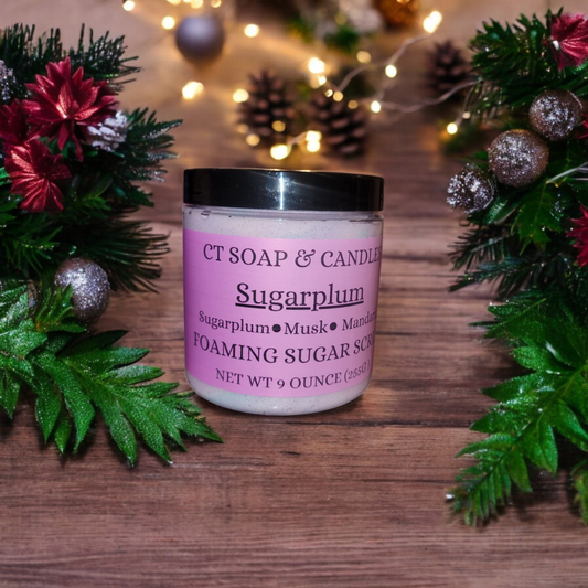 Sugarplum Foaming Sugar Scrub