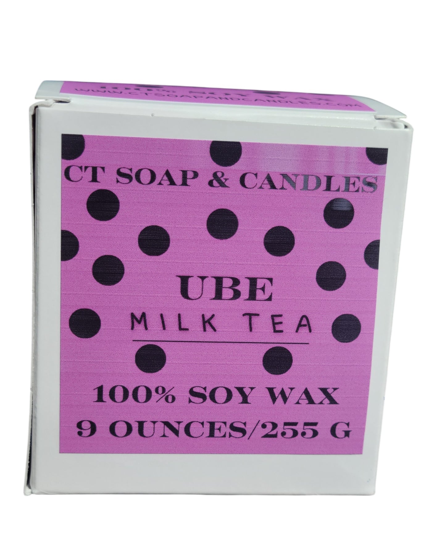 UBE Milk Tea Candle