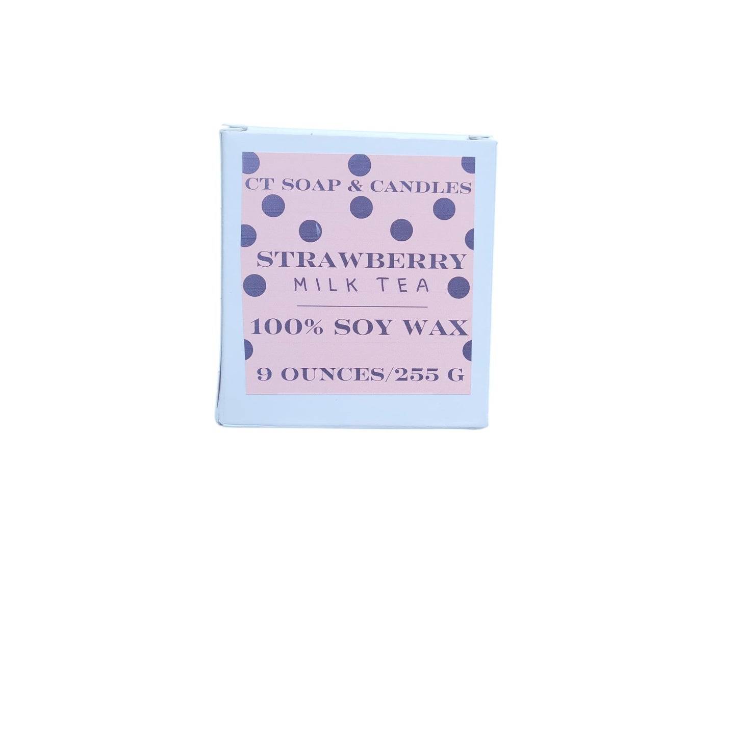 Strawberry Milk Tea Candle