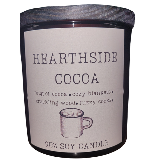 Hearthside Cocoa  Soy Candle
