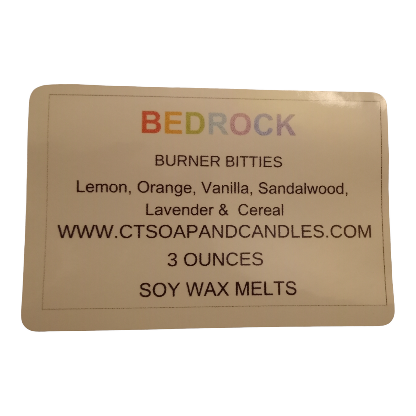 Bedrock Wax Melt Burner Bitties