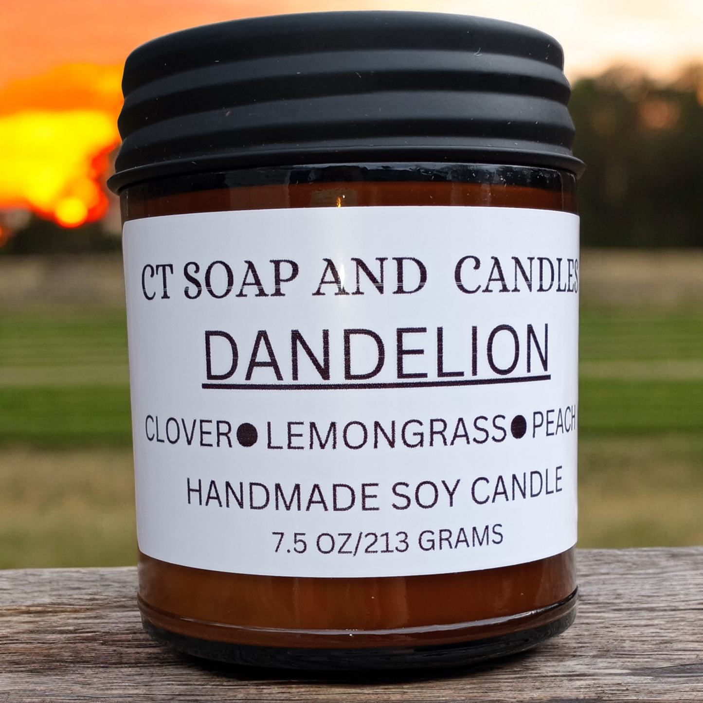 Dandelion Soy Wax Candle